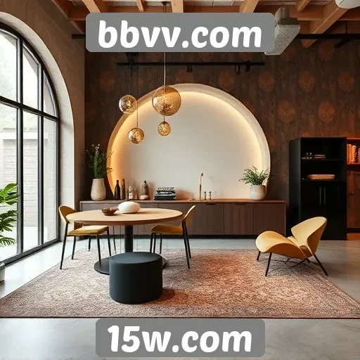 Tendências de design no site bbvv.com