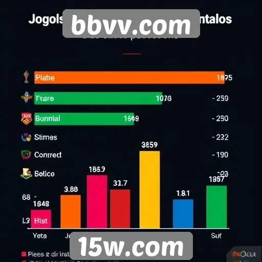 Estatísticas de jogos populares no bbvv.com